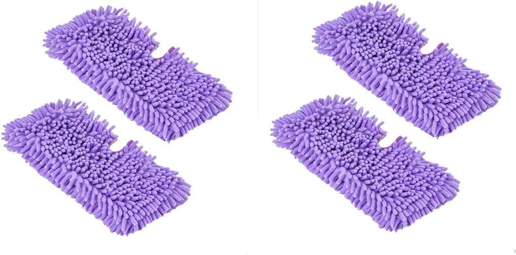 DUOSHIDA (TM Pack of 4 Washable Microfiber Mop Pads