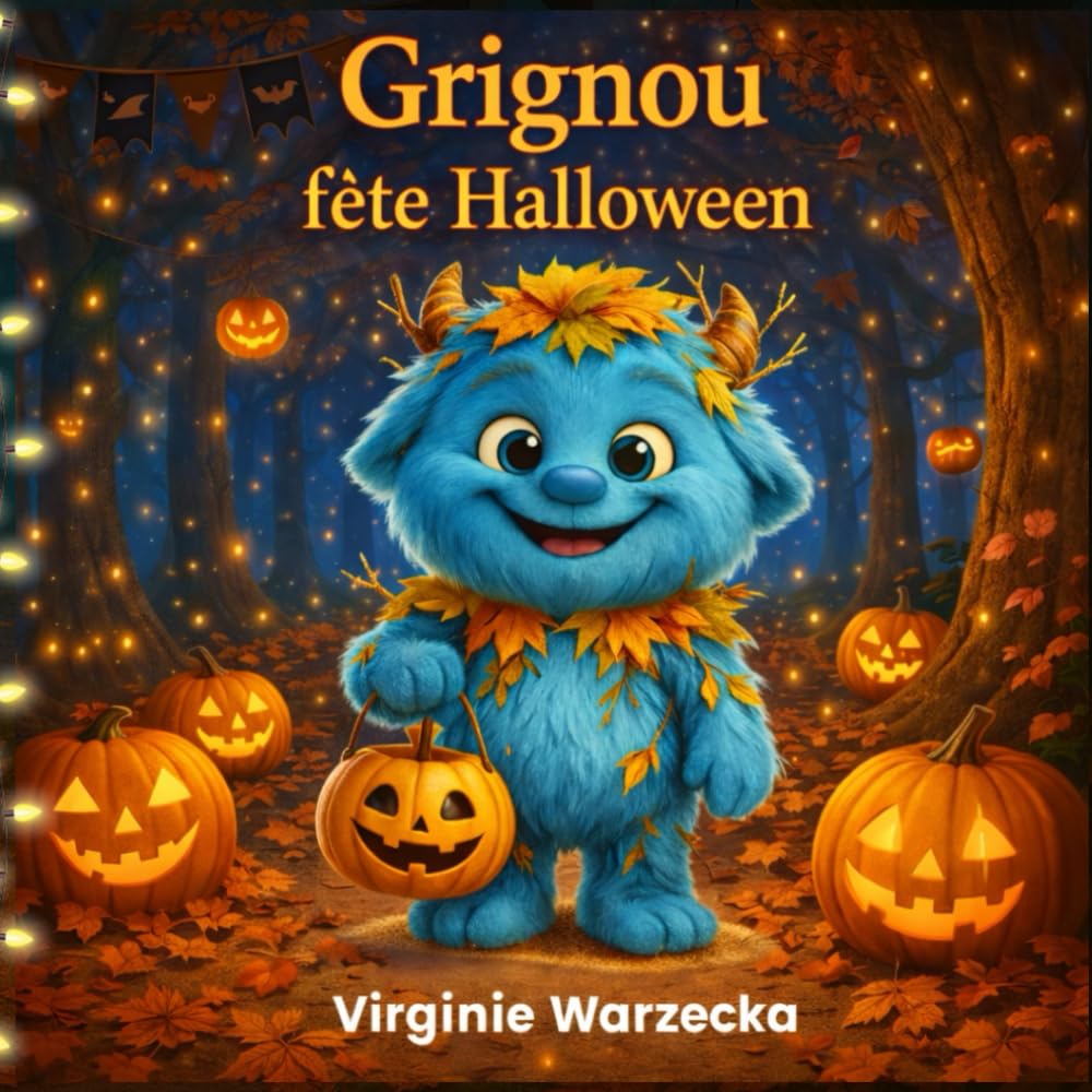 Grignou fête Halloween: Bonbons, citrouilles et courage : une aventure d’Halloween en douceur (Les aventures de Grignou)