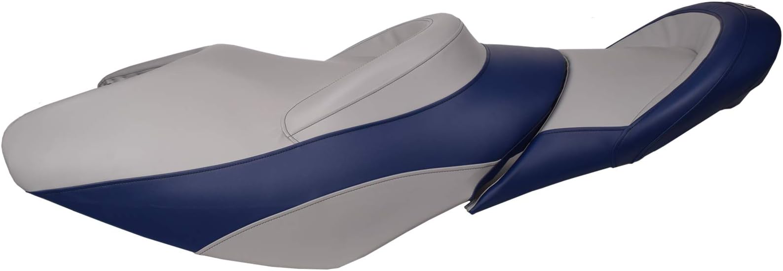BlackTip Jetsports Premium Seat Cover Compatible with Yamaha 2005-2008 FX Cruiser, FX Cruiser HO (Gray/Deep Blue)