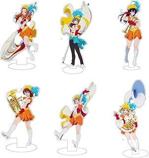 響け!ユーフォニアム アクリルスタンド 黄前久美子 加藤葉月 川島緑輝 高坂麗奈 キャラクター フィギュア グッズ 萌えグッズ 透明 台座 飾り 置く物 軽量 おもちゃ 誕生日 プレゼント 非公式 (4)
