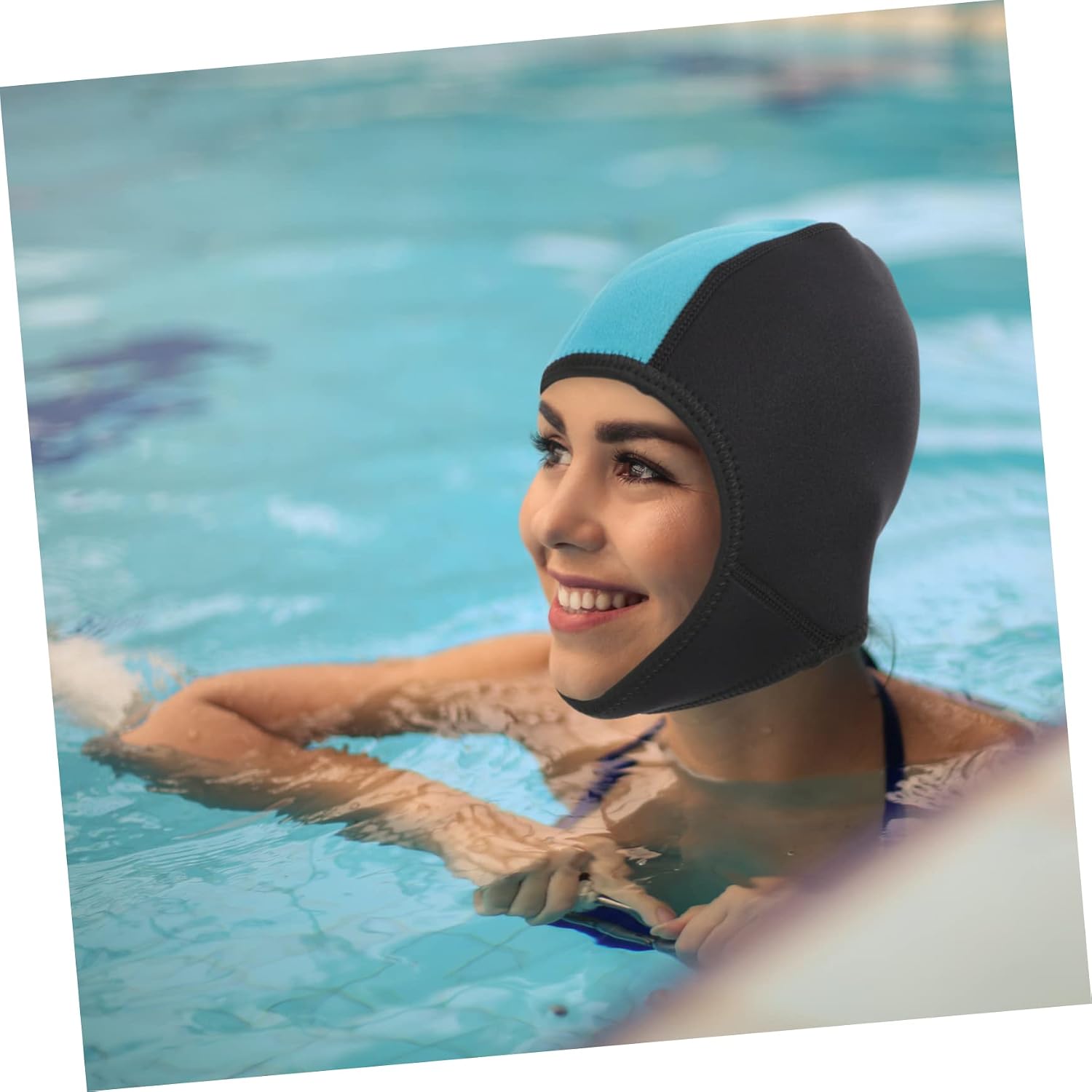 Sun Blocking Diving Hood for Adults Warm Full Face Mask Swim Cap Ear Protection for Surfing Swimming and Cold Water Activities