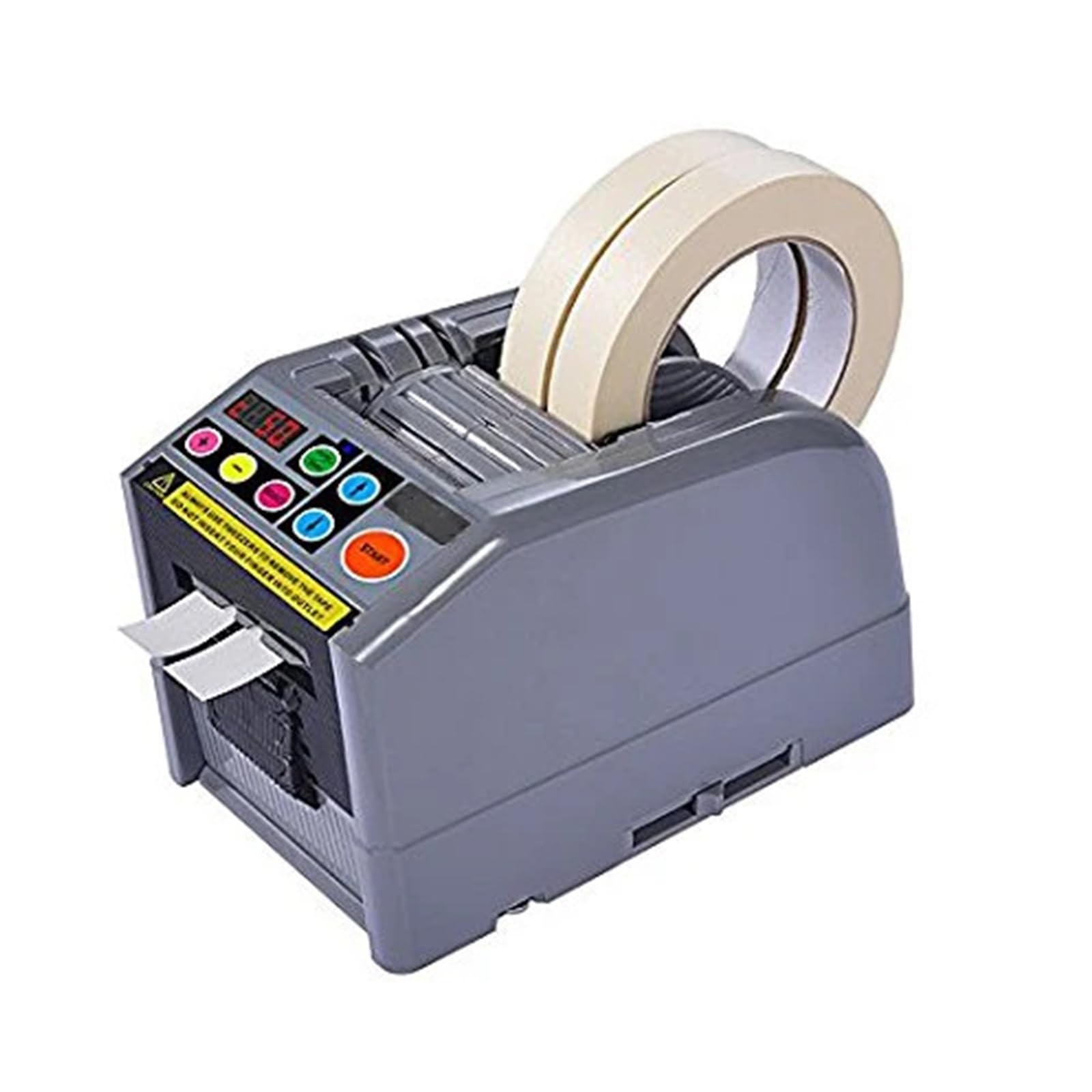 Dispensador Celo Automatico, Dispensador automático de cinta, cortador de cinta for máx. Ancho de cinta 60 mm, máx. Rodillo de cinta de diámetro 300 mm.,para envíos, escuelas, hogares(9)