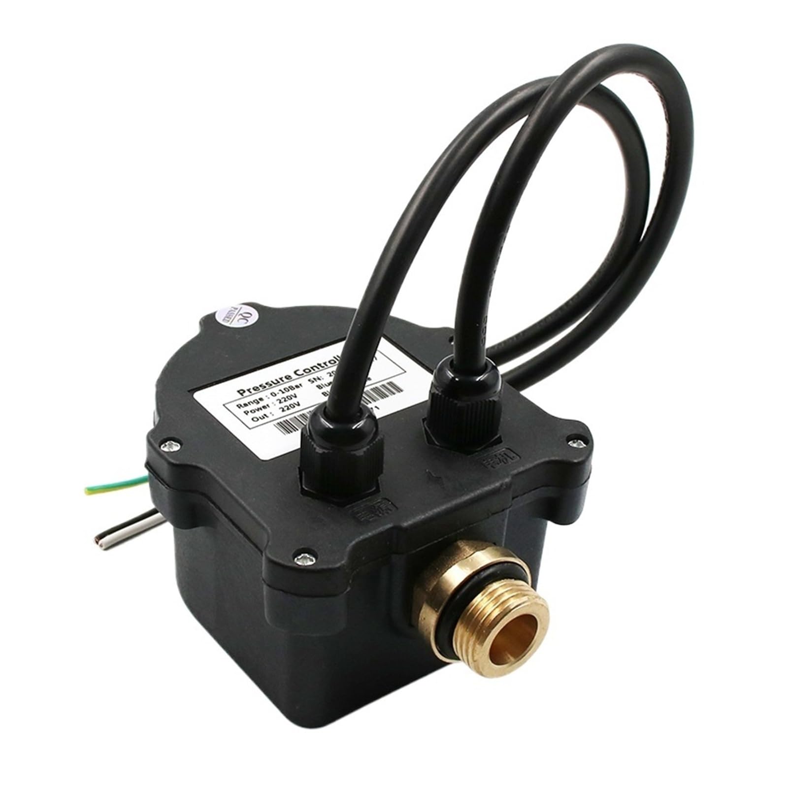 1 szt. Gorący cyfrowy przełącznik ciśnienia WPC-10 cyfrowy wyświetlacz elektroniczny kontroler ciśnienia do pompy wodnej z adapterem 1/2 G