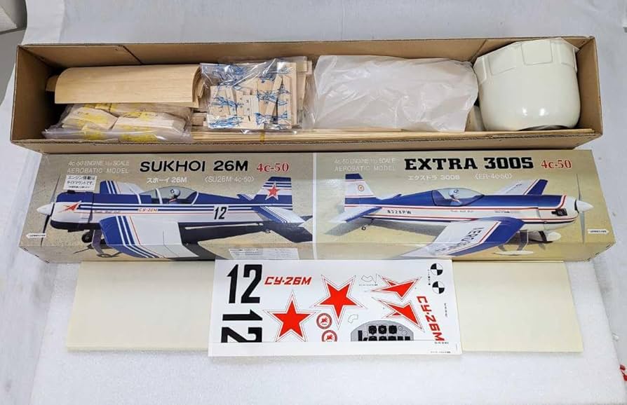 Amazon.co.jp: キット テトラ スホーイ 26M 4st 50クラス バルサ