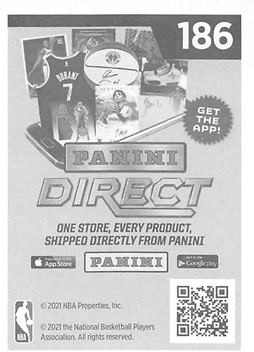 Miniatura 2 de 2020-21 Panini Stickers #186 Derrick Rose FOIL/Star Player Official NBA Basketball Album Sticker Measuring 2.75 inch tall X 2 inches wide in Raw (NM