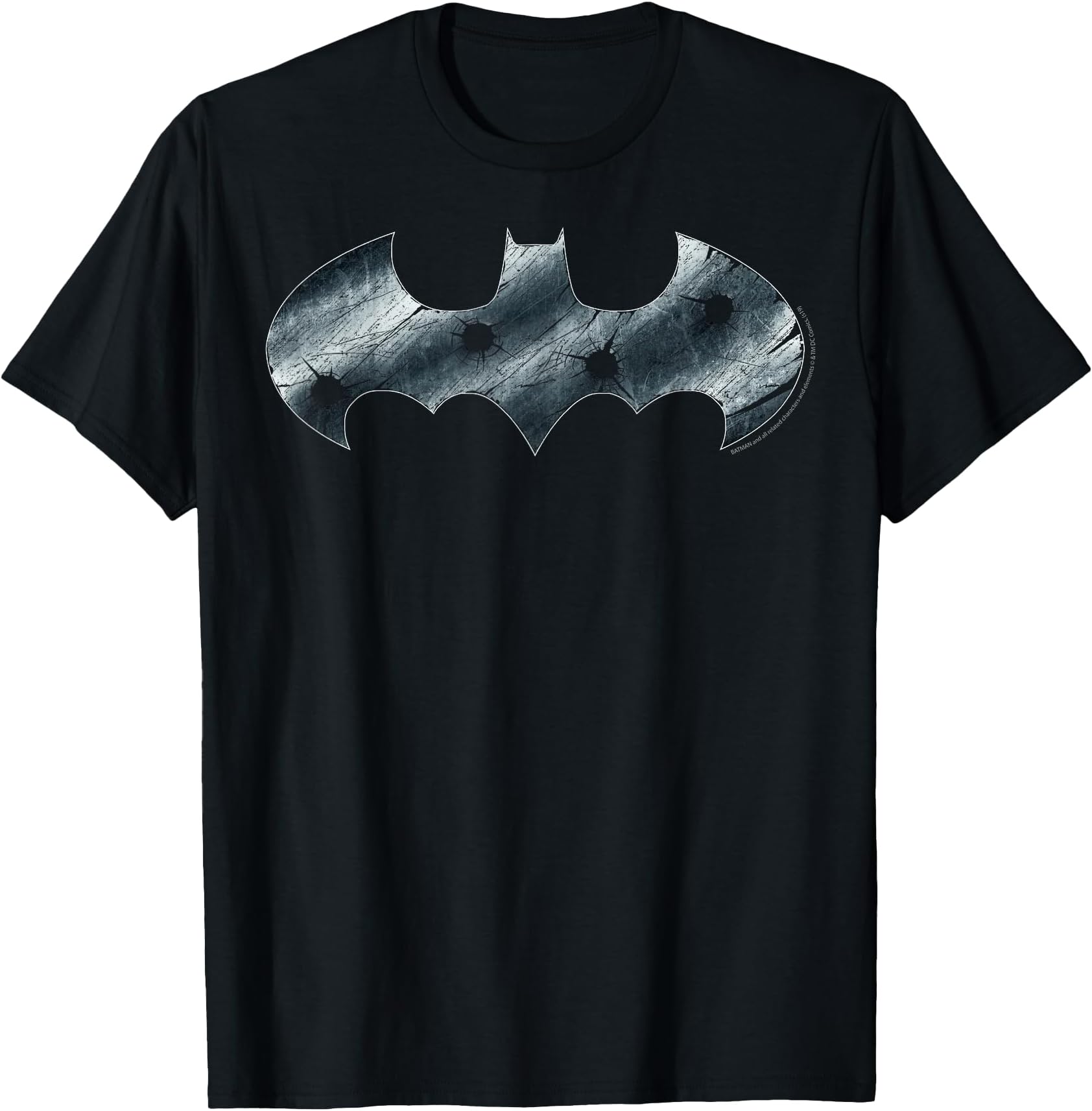 Batman Steel Logo T-Shirt