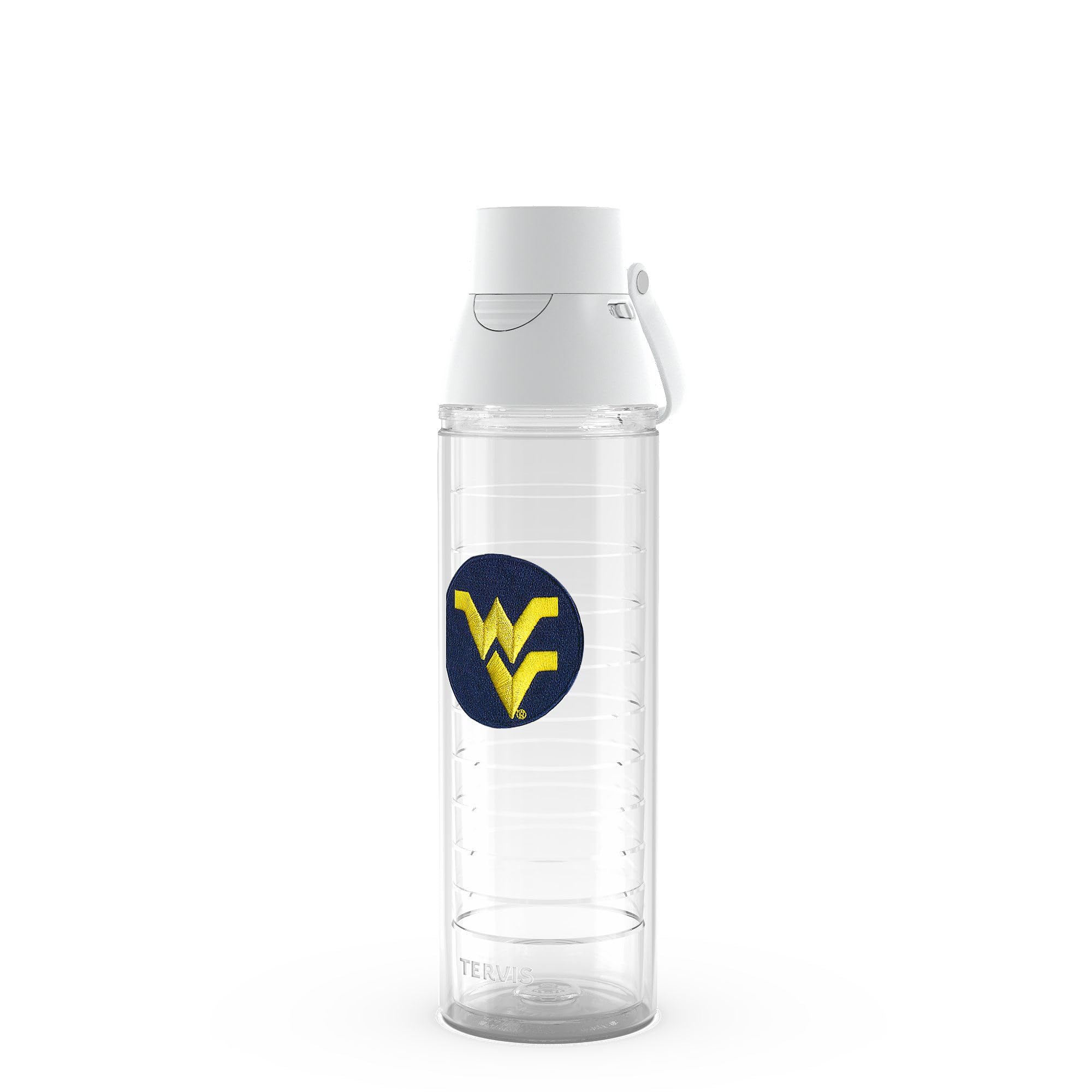 Tervis Venture Lite West Virginia Mountaineers - Borraccia termica a doppia parete con logo principale, prodotta negli Stati Uniti, mantiene le bevande fredde e calde, 680,4 g, stile classico