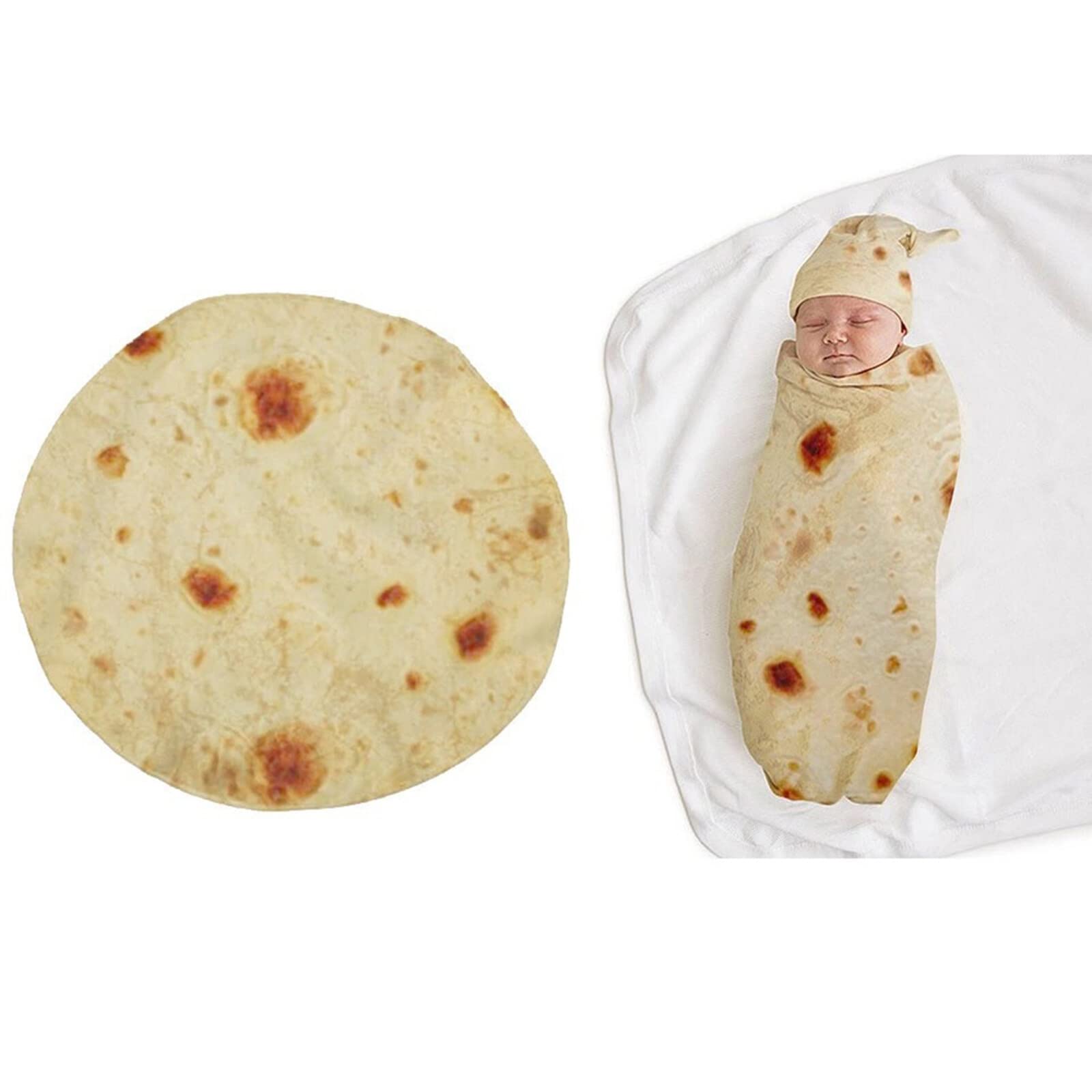 Neugeborene Baby Burrito Swaddle Decke Koperta z domkiem dla niemowląt 85X85cm