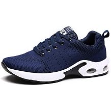 stade Mens Shock Absorption, Anti-Slip, Thick Sole, Wide, Ultra Lightweight, Breathable, Walking Shoes, Training, Walkers, Athletic Shoes