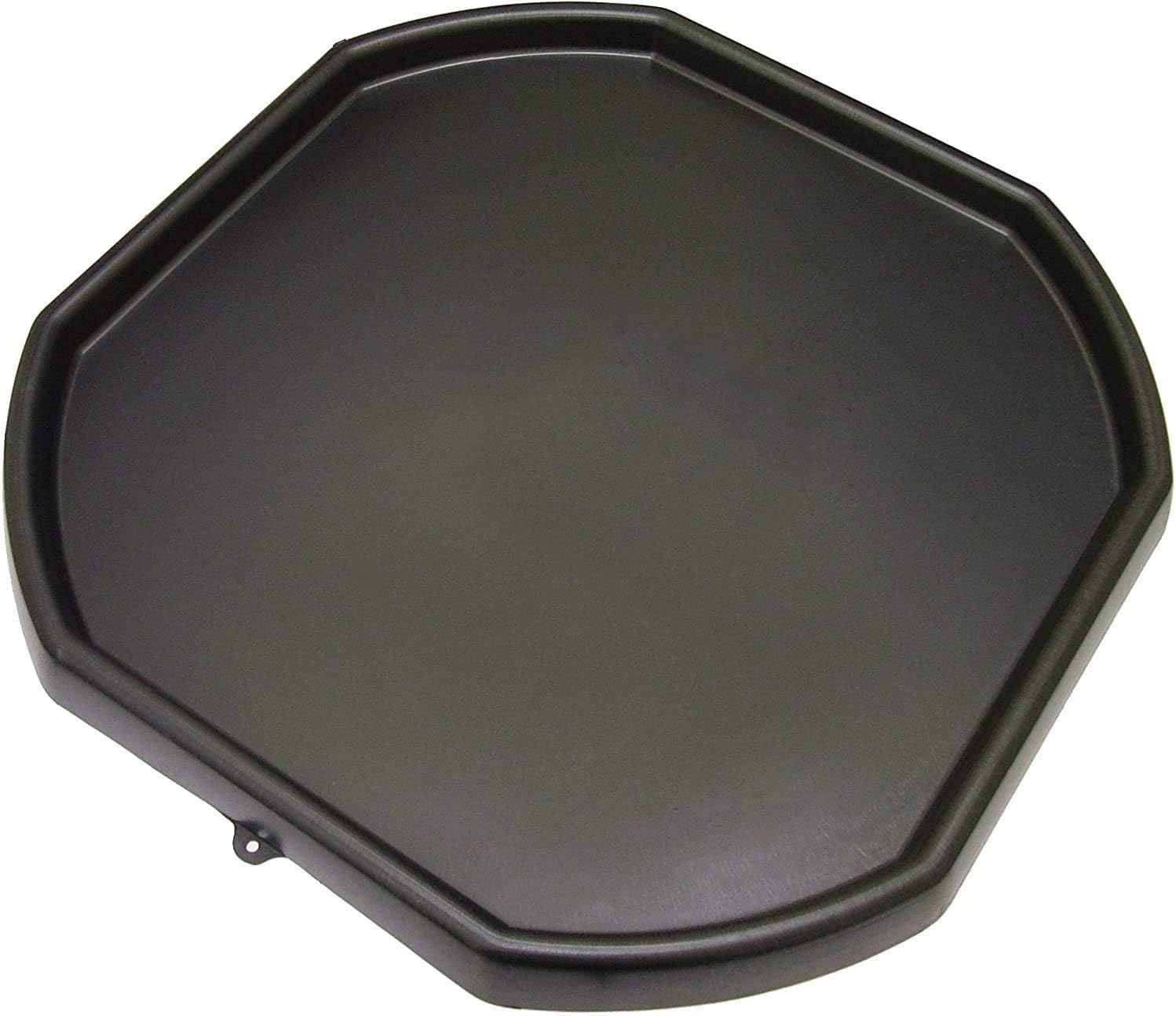 Grafter® Large Black Plastic Mixing Tray Spot Builders Buidling Material for Cement Mortar Sand Plastering (1m x 1m)