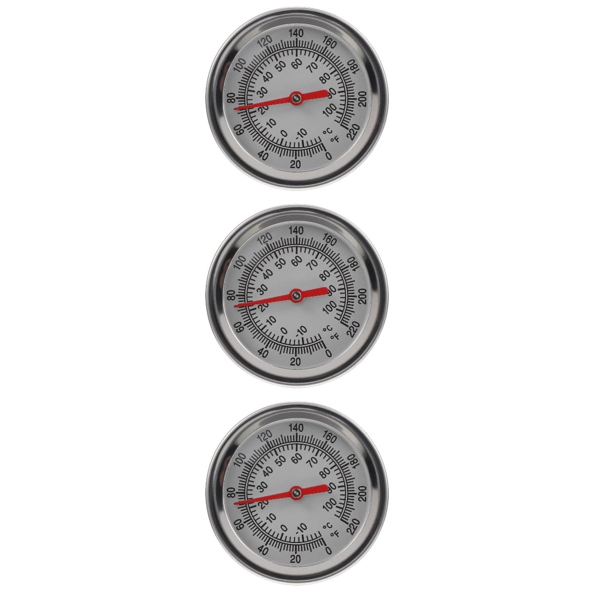 Milisten 3pièces Thermomètre Avec Longue Outil De Détection De Température Pour Jardinage Et Agriculture