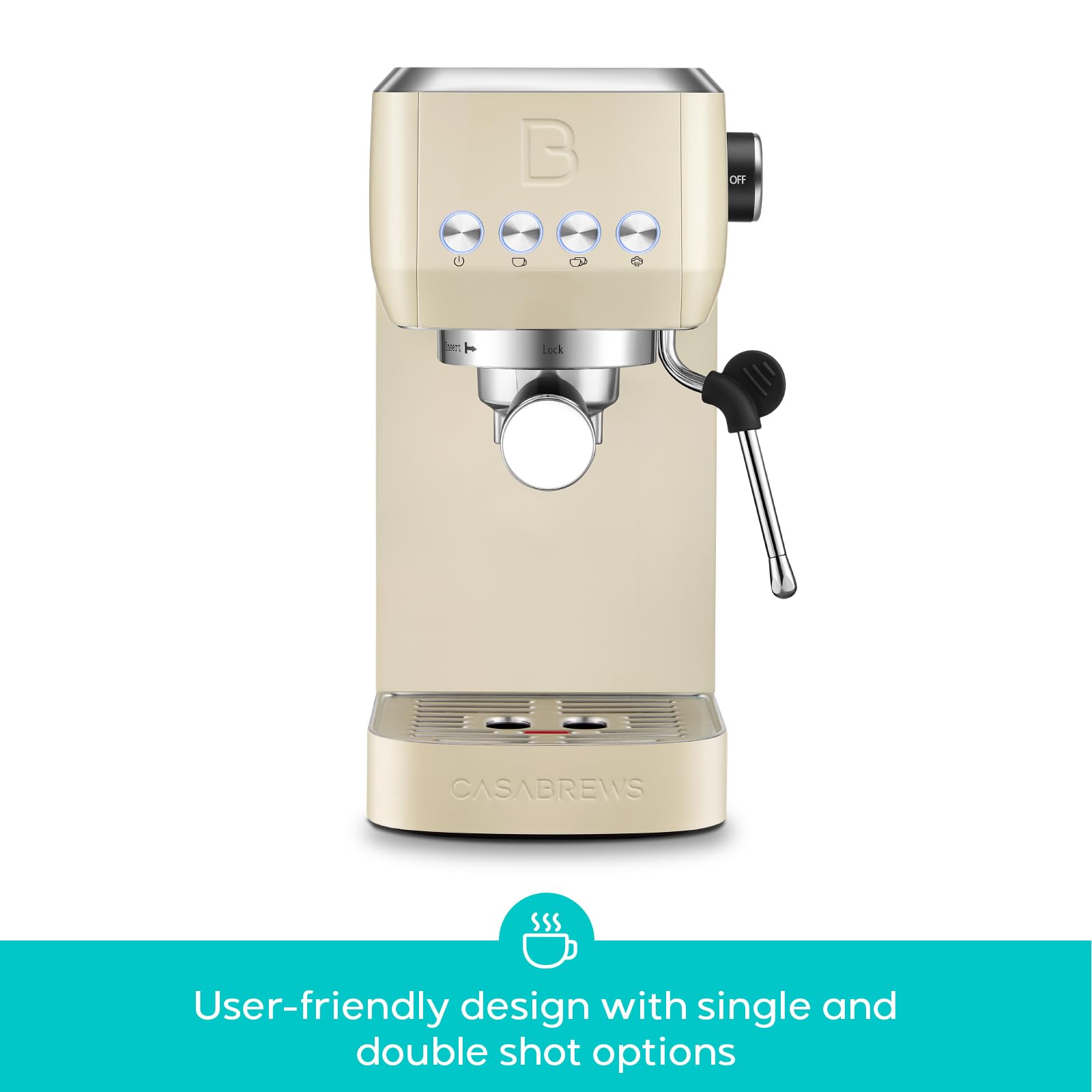 CASABREWS Espresso Machine - Make Barista Drinks at Home -2 CASABREWS Espresso Machine - Make Barista Drinks at Home -2