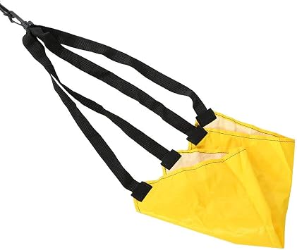 Swim Parachute, Swim Trainer Strength Training Harness Belt with Drag Parachute and Elastic Rope for Adults and Children