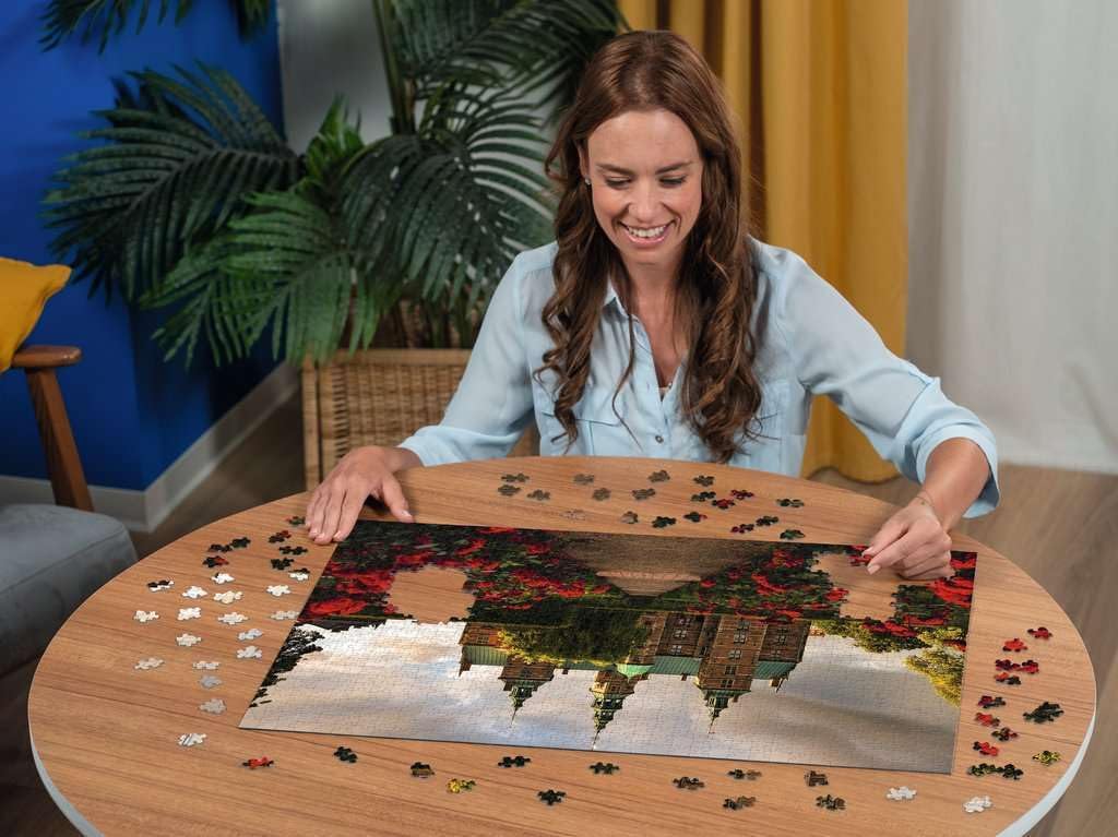 Ravensburger Puzzle 12001315, Beautiful Castles: Rosenborg Castle, Denmark, 1000 Pieces Puzzle for Adults and Children from 14 Years