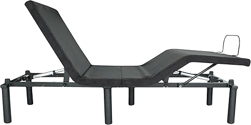 Miniatura 12 de Base de cama ajustable, montaje en 5 minutos, posiciones de comodidad de un solo toque, funcionamiento silencioso y suave avanzado, luz debajo de la