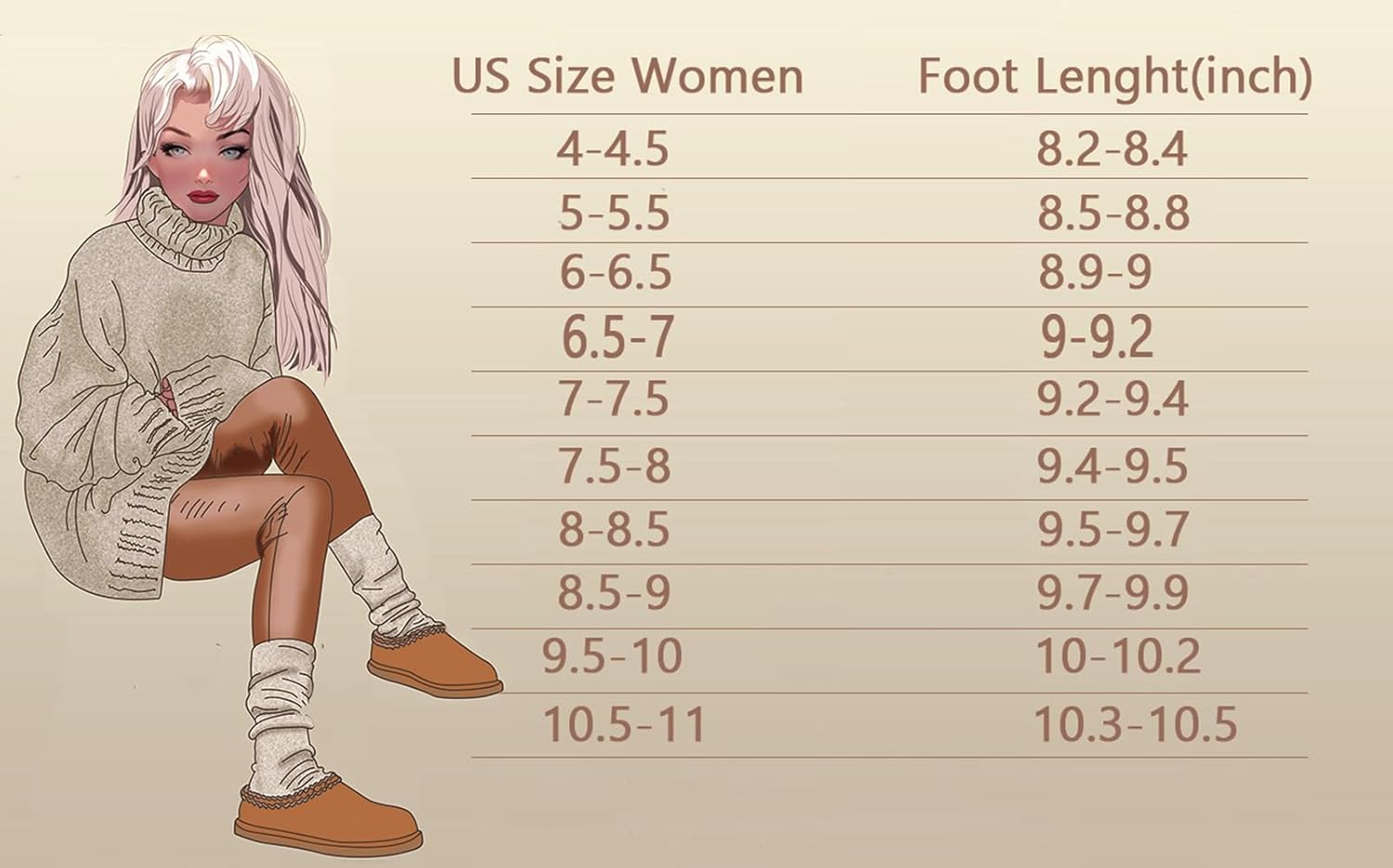 Women Slippers Platform Mini Boots Suede Leather Short Ankle Booties Fuzzy Slip On Shoes - Image 5