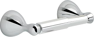 Delta Foundations (1-Pack) Toilet Paper Holder Polished Chrome Tissue Roll Spring-Loaded Rod| Bathroom Decor | Organizers and Storage | Wall Mounted Accessories FNDS50-PC