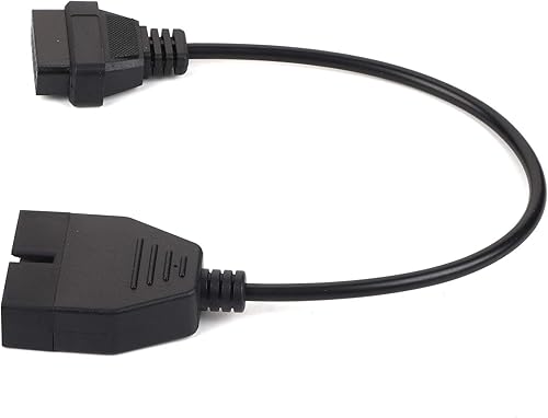 Miniatura 7 de OBD2 a OBD1 adaptador, OBD1 12 pines a OBD2 16 Pines escáner herramienta de diagnóstico OBD II adaptador cable conector