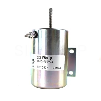 P515-A57V24 23504197 24V Shut Off Solenoid for Deutz F2l2011 Bf3l2011 D3l2011 F3l20, 24V Shut Off Solenoid for Deutz F2L2011 BF3L2011 D3L2011 F3L2011 Engine, Stop Solenoid