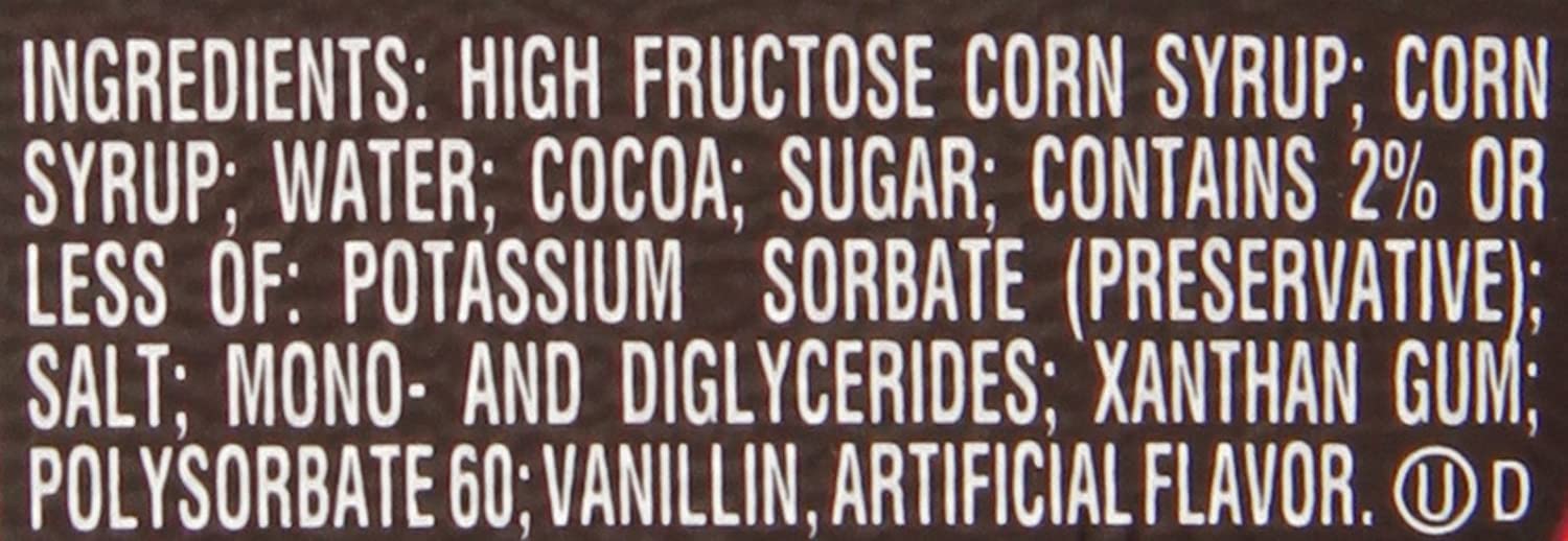 HERSHEYS Syrup Chocolate Dessert ToppingBeverage Syrup Gluten-Free 24-Ounce Bottle Pack of 8 product thumbnail 8