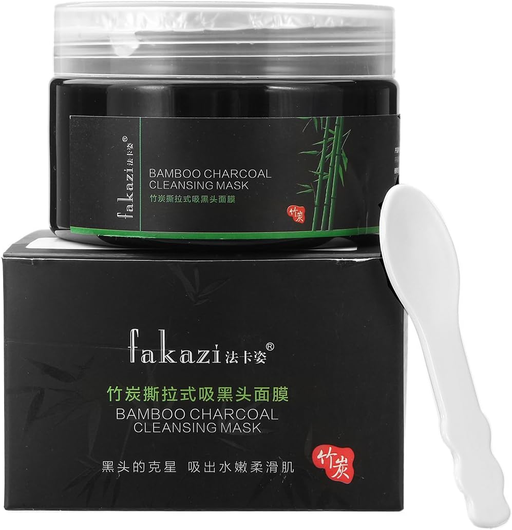 FAKAZI Bamboo Charcoal Tear Pull Black Mask Cleansing Blackhead Remove Acne 120g