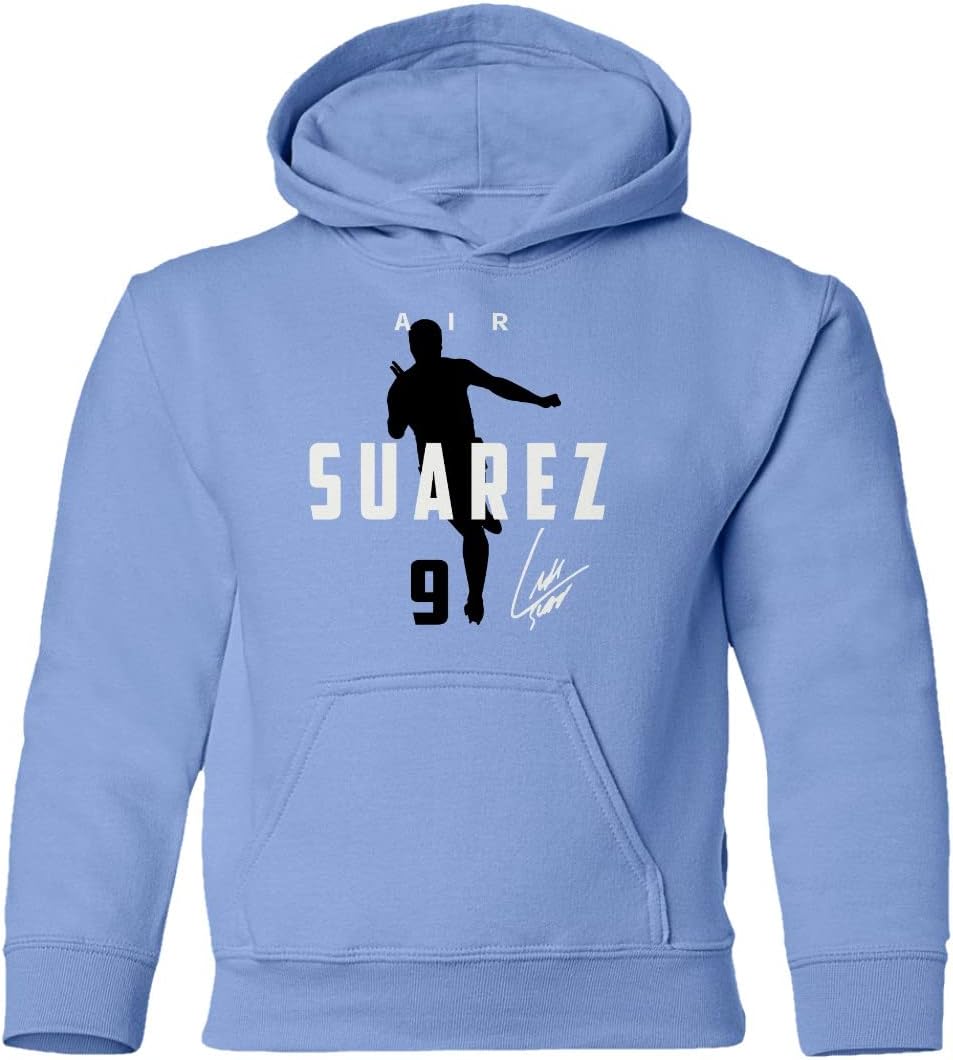 KING THREADS Uruguay Football Air Suarez 2022 World Soccer Fans Youth Hooded Sweatshirt