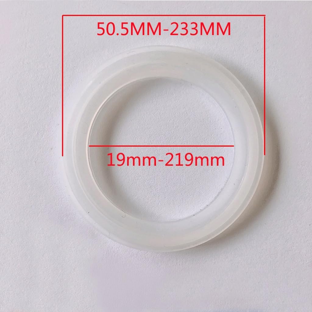10 sztuk silikonowego pierścienia uszczelniającego Tri Clamp, sanitarnego paska uszczelniającego do podkładki przeznaczonej do kontaktu z żywnością(108mm-119mm)