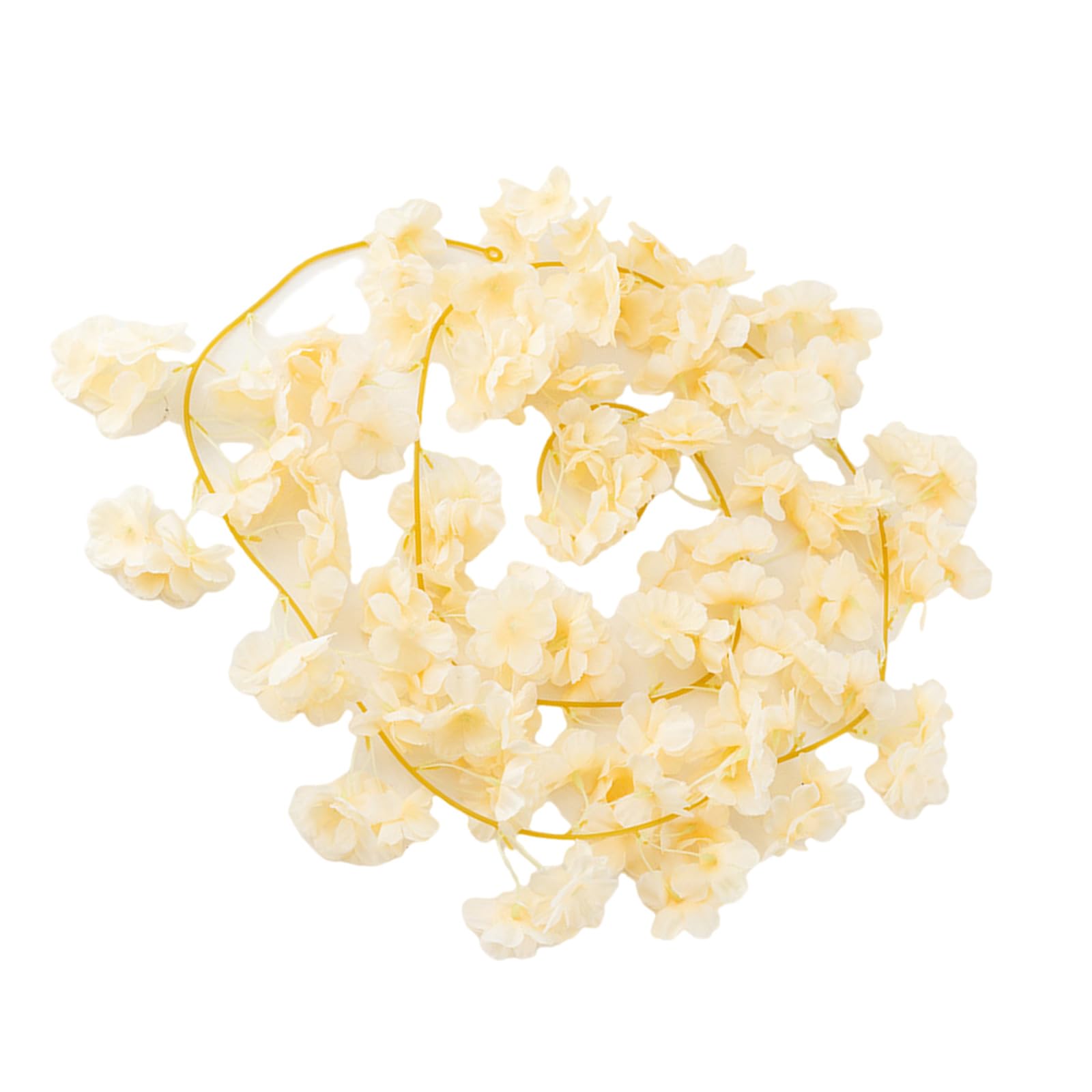 Kalttoy Realistic Silk Cloth Artificial Vine for Wedding Backdrops Decoration Flexible Party Greeneries Design Artificial Vine Garlands Wedding Decors