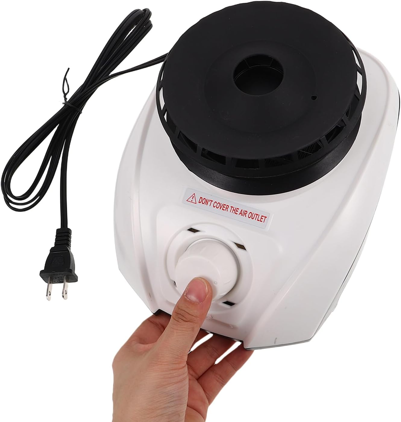 Didiseaon Portable Electric Mini Clothes Dryer Quiet Warm Air Machine with Overheat Protection for Home Travel Apartment Shoes and Delicates Drying