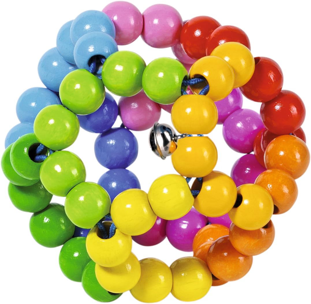 Hochets Goki Balle élastique parfaits pour amuser bébé en poussette - 2
