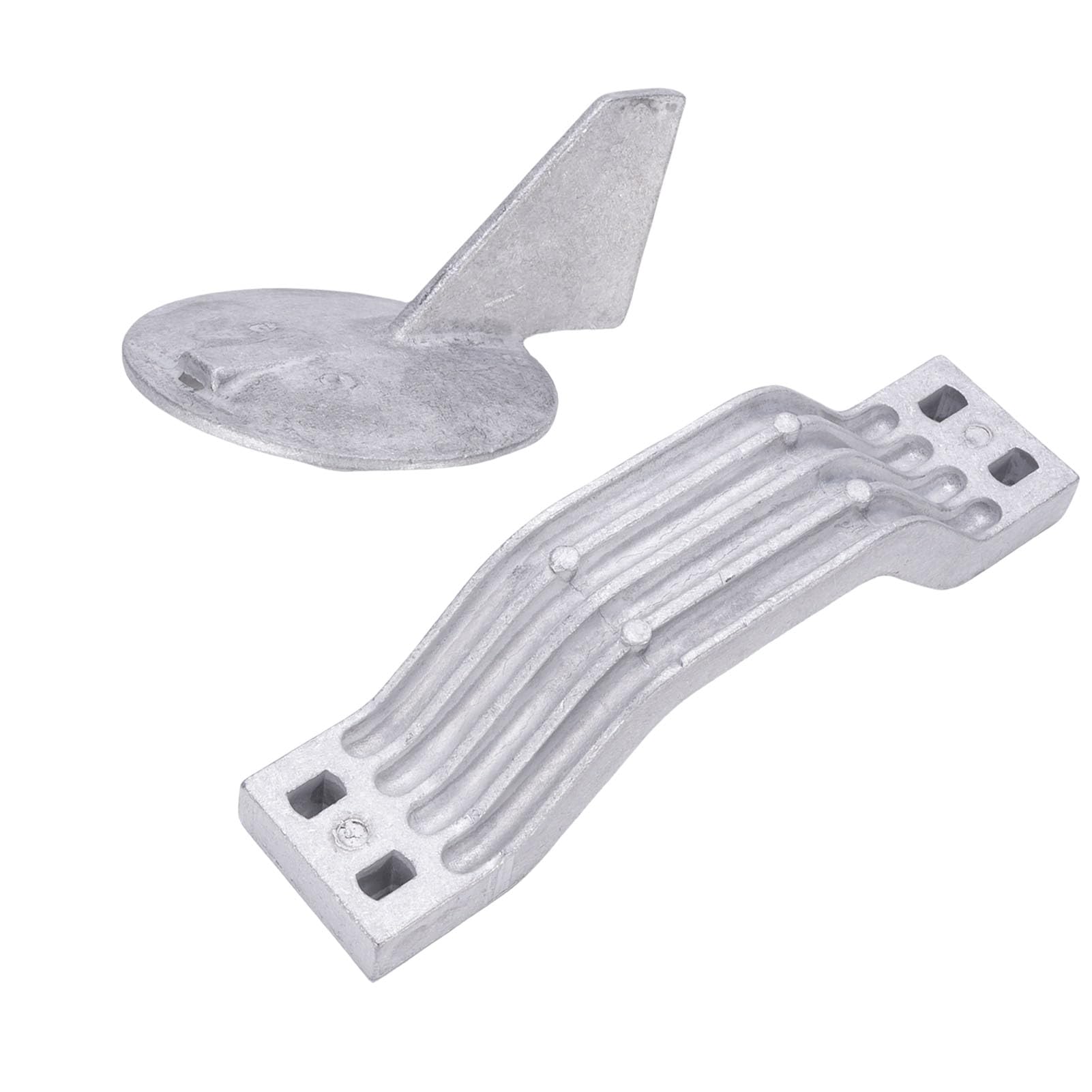 Rosvola Kit Anodo in Alluminio con Protezione Superiore per Motori Fuoribordo da 150-225, Parti di Manutenzione Essenziali per Uso Marino