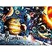 Produktbild LIUJUNH Malen nach Zahlen auf Leinwand Planet Ölbild Zeichnung DIY Kits Erwachsene Acrylmalerei Malen nach Zahlen Decor Art CXC13 60x75cm