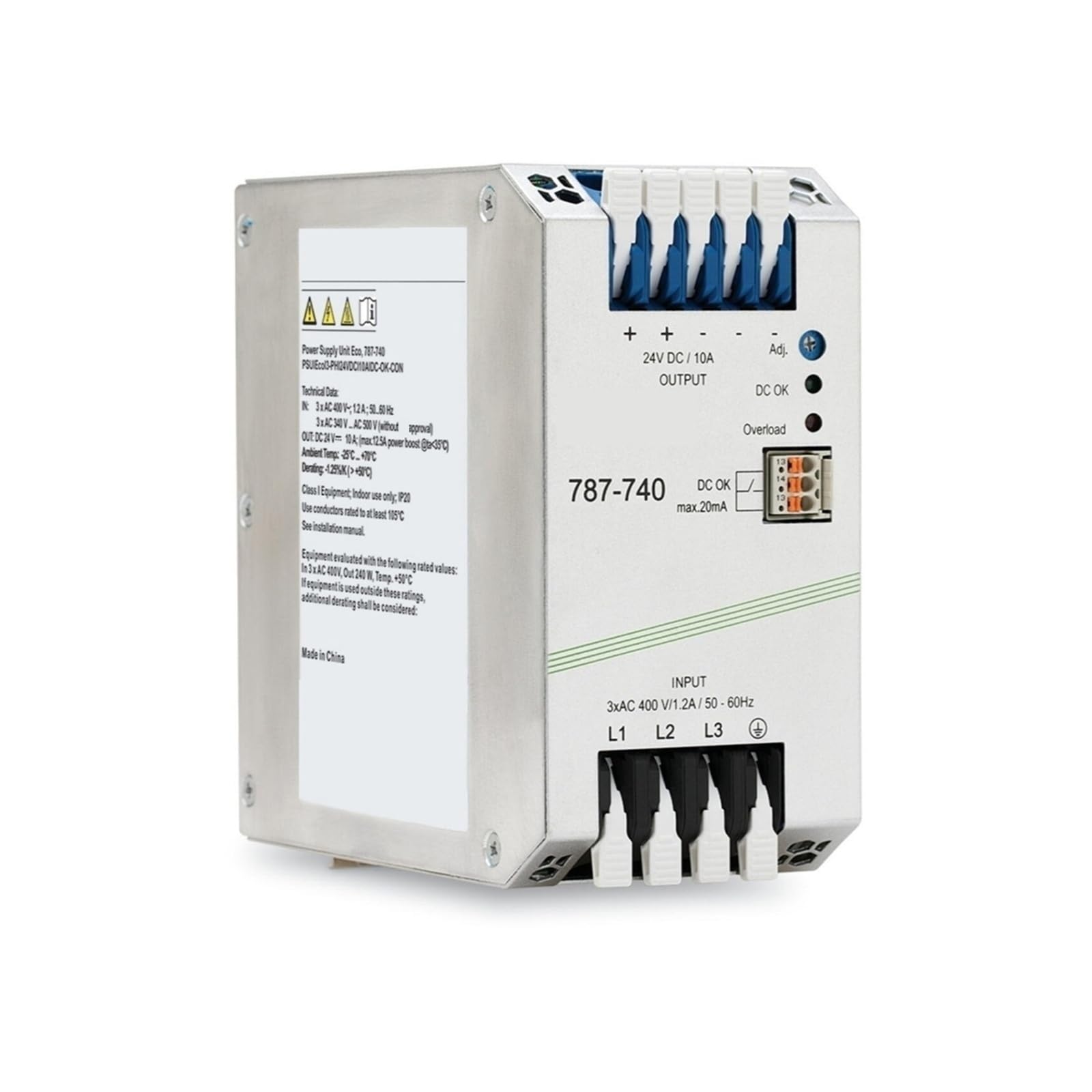 787-740 Alimentation triphasée 24VDC 10A Original