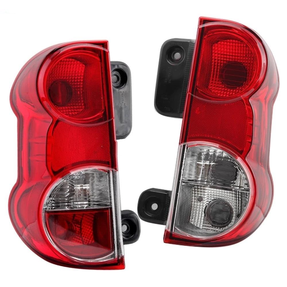 Piloto Trasero Luces Traseras Exteriores Para Nissan Para NV200 2009-2019 Luz Frenos Trasera Lámpara Antiniebla Trasera Cubierta Lámparas Advertencia Faros Traseros (Talla : 1pair)