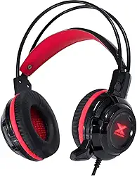 HEADSET VX TARANIS V2 PRETO E VERMELHO, VINIK, 29869