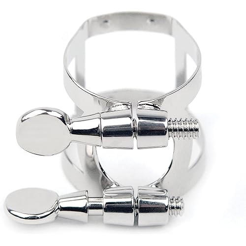 Rico Ligature, Baritone Sax, Nickel Plated