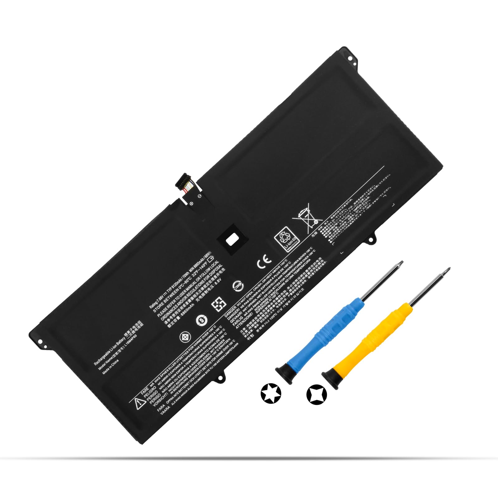 Amazon.com: ANTIEE L16M4P60 Battery Replacement for Lenovo Yoga
