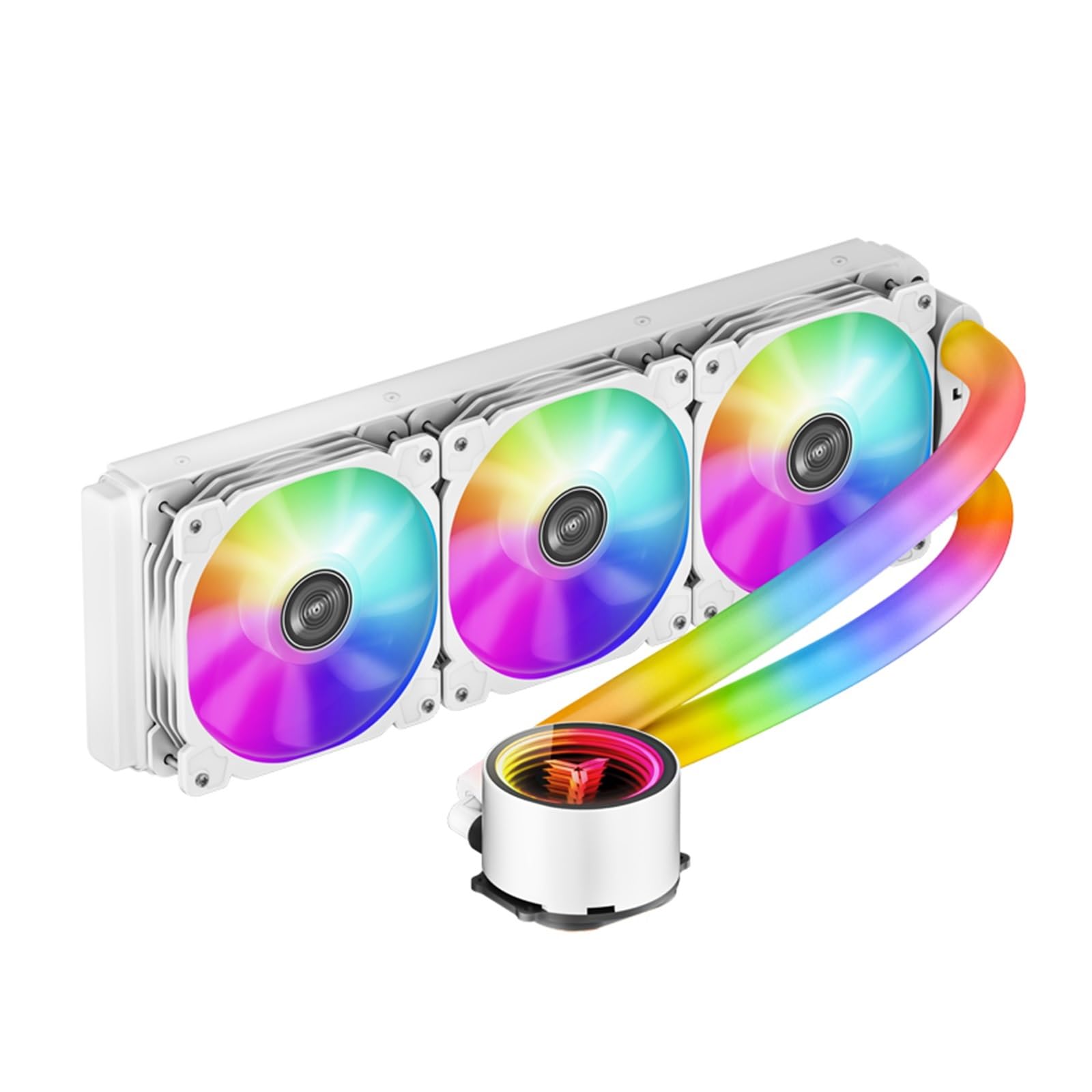 Refroidisseur liquide CPU ARGB 360mm pour un refroidissement stable du processeur gaming LGA1700