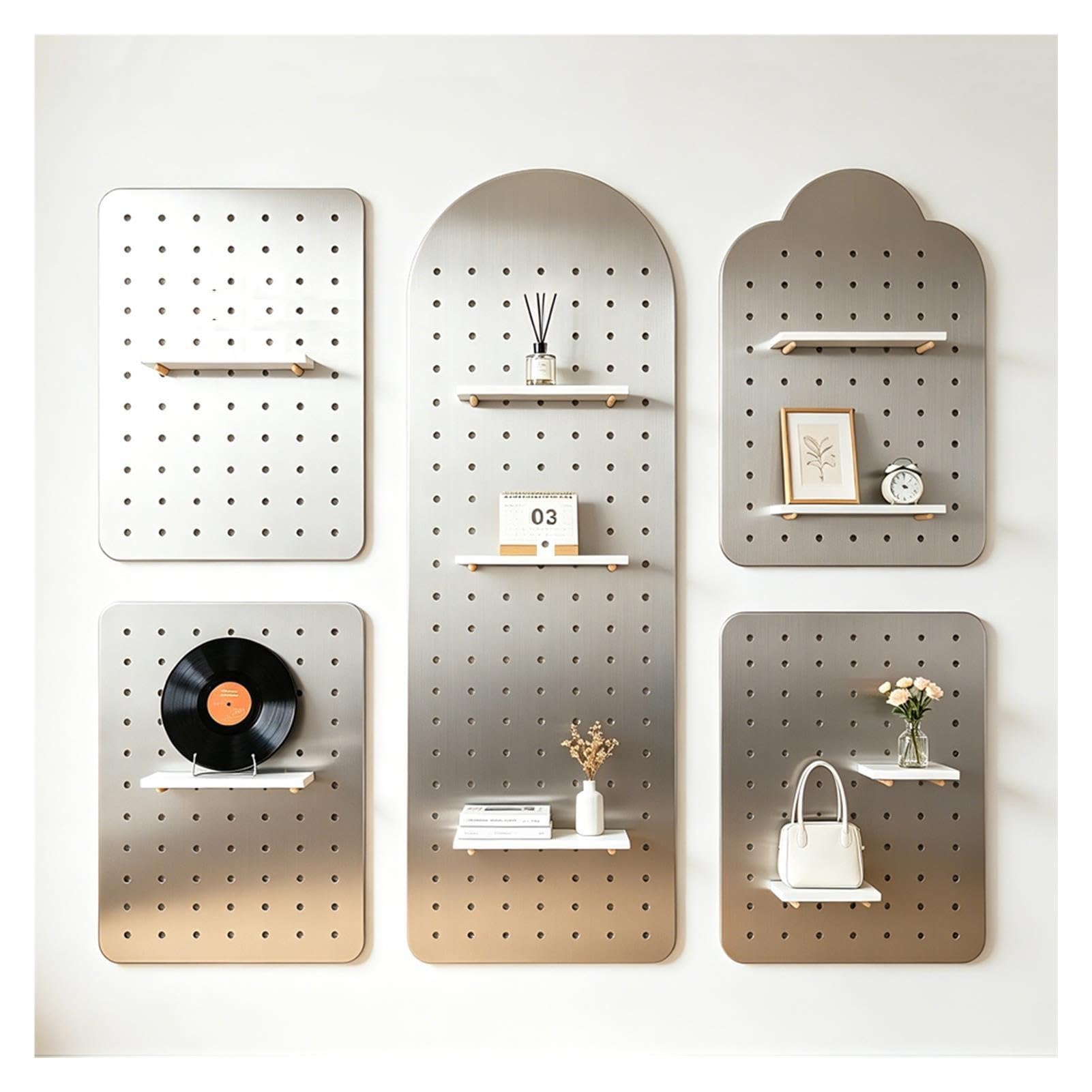 Forato Magnetico Acciaio Inox,Organizer Parete Personalizzato | Acciaio 1,6 Mm, Regge 200 Kg, Magnetico. Colore Forma Personalizzabili, Pareti, Garage Banco Lavoro.