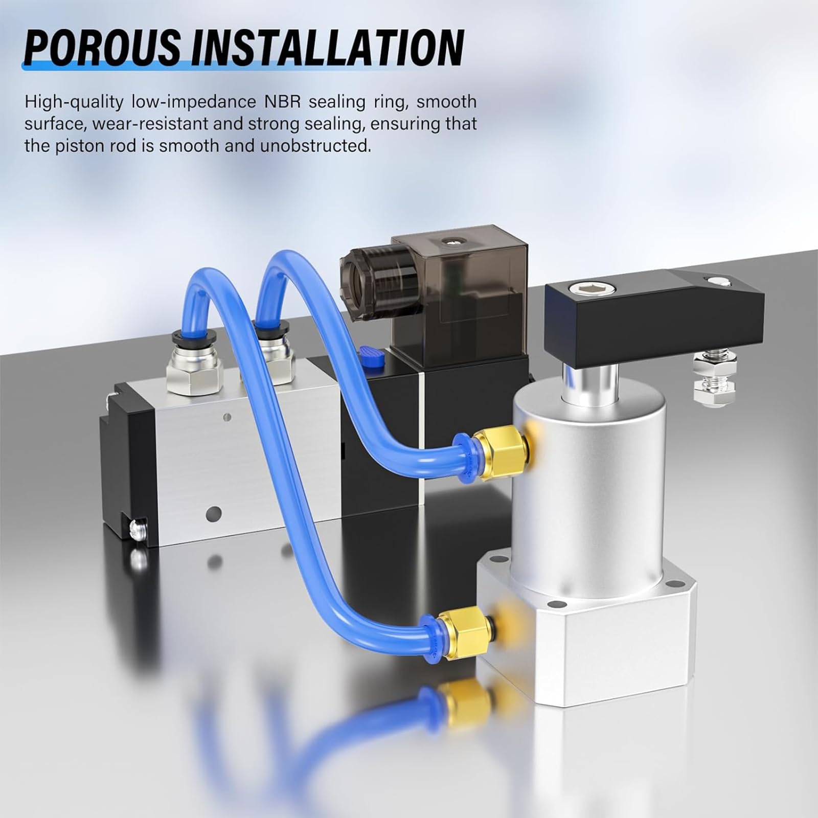TAILONZ PNEUMATIC Vérin de rotation à gauche Angle de rotation pneumatique de 90 degrés, angle de serrage rotatif du vérin de pression inférieur, vérin rotatif de serrage par pression ACK25×90L