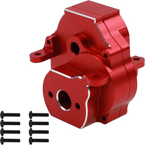 Miniatura 7 de ShareGoo Caja de cambios de transmisión de aleación de aluminio Caja de cambios de hora, piezas compatibles con Traxxas TRX4M 118 RC Crawler Car