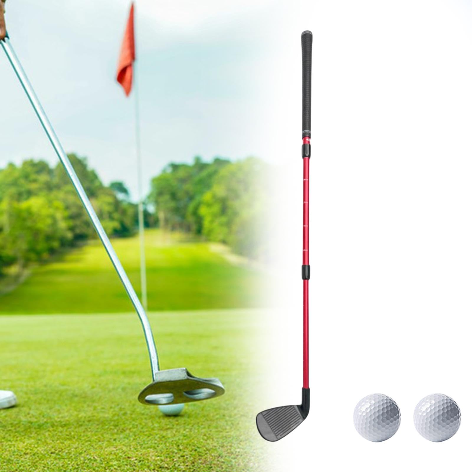 Golf Wedge Chipper Telescopic Club pour Les Enfants à L'échelle et Aux Balles