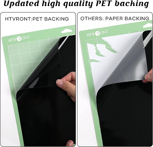 Miniatura 17 de HTVRONT Vinilo permanente blanco – Vinilo adhesivo permanente mate de 12 pulgadas x 65 pies, compatible con máquina de corte Cricut, Silhouette