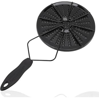 Gas Stove Heat Diffuser Iron Heat Distributor Plate Induction Hob with Handle Gas Stove Heat Distributor Flame Reducer Simmer Plate for Coffee