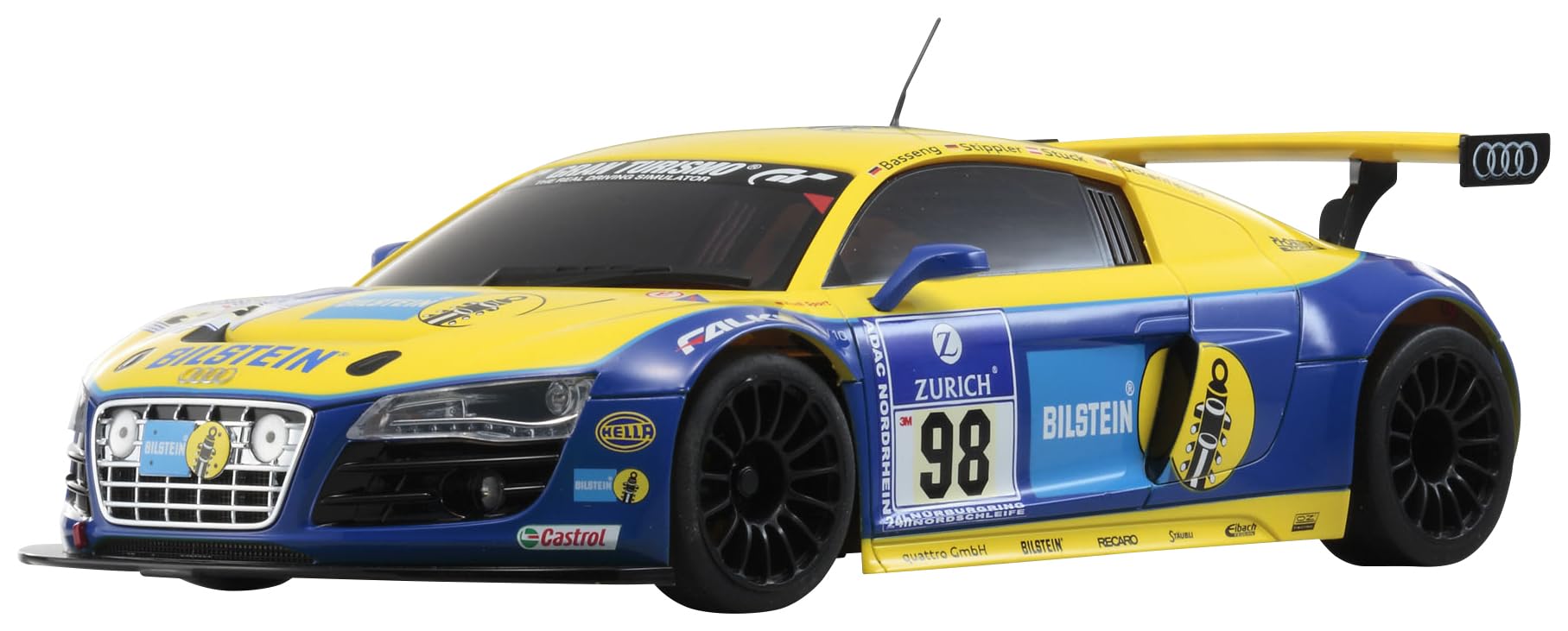 Amazon | 京商 (Kyosho) ASC MR04W-MM Audi R8 LMS NBR 2010#98