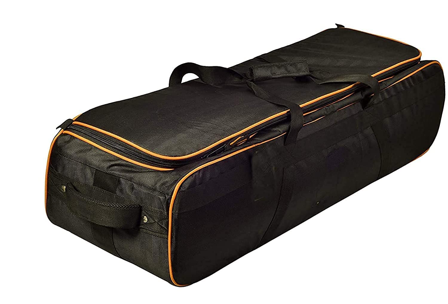 Carrycam Polyester Trolley Travel Light Stand Bag Waterproof Shock Proof For Tripod Monopod Heavy Duty And Video Dslr/Slr Camera Trolley Bag For Complete Kit For Lens Accessories - Black