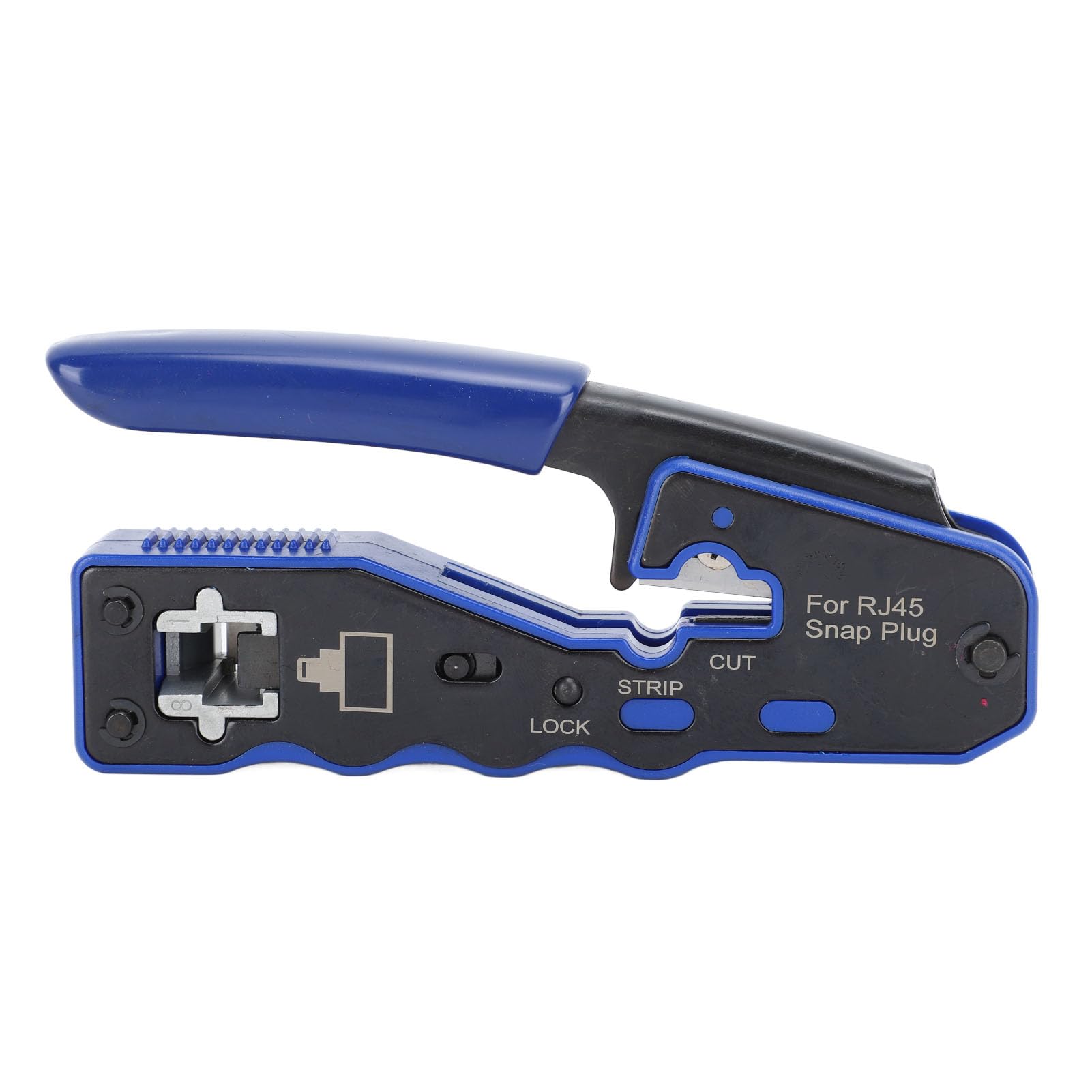 Network Cable Crimper Alipperie RJ45 Trans d'outils Ethernet pour divers acier en aluminium de câblage