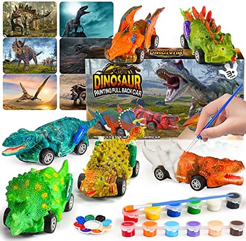 Toys for 3-12 Year Old Boys,Wikitor Dinosaurs Painting Kits for Kids Girls Age 4-12 Crafts for Kids 3-12 Dinosaur Party Favors Painting Kit for Kids 4-12 Year Old Boys… 8 61ryjQ7FfJL. AC