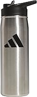 Vista 21 de adidas Stainless Steel Metal Water Bottle 20 oz (600 mL) Straw Lid