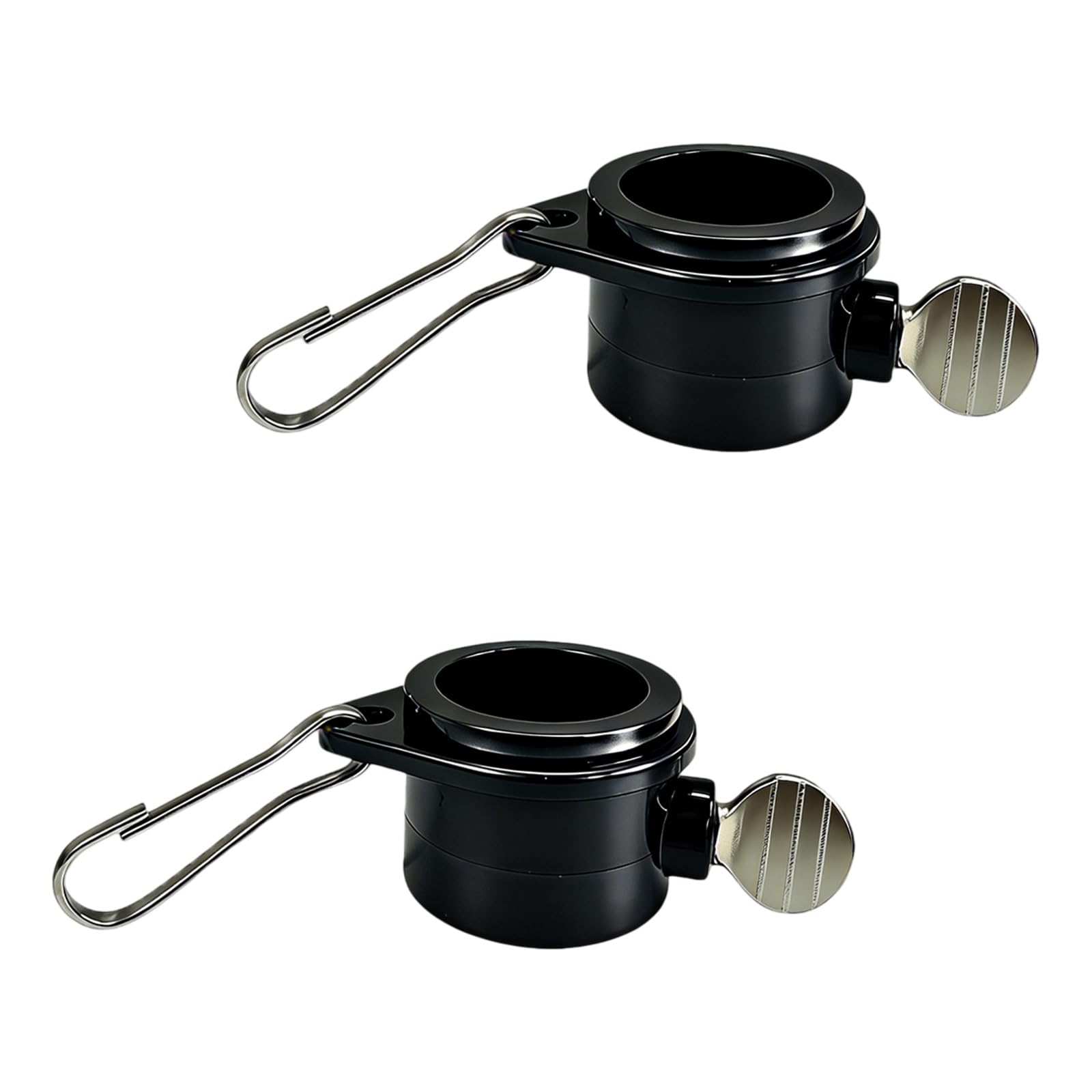 Ljmyy Pack Of 2 Weather Resistant Rotating Interconnectable 5 Section 6 Feet Wall Mounted Flag Poles For Outdoor Garden Decora
